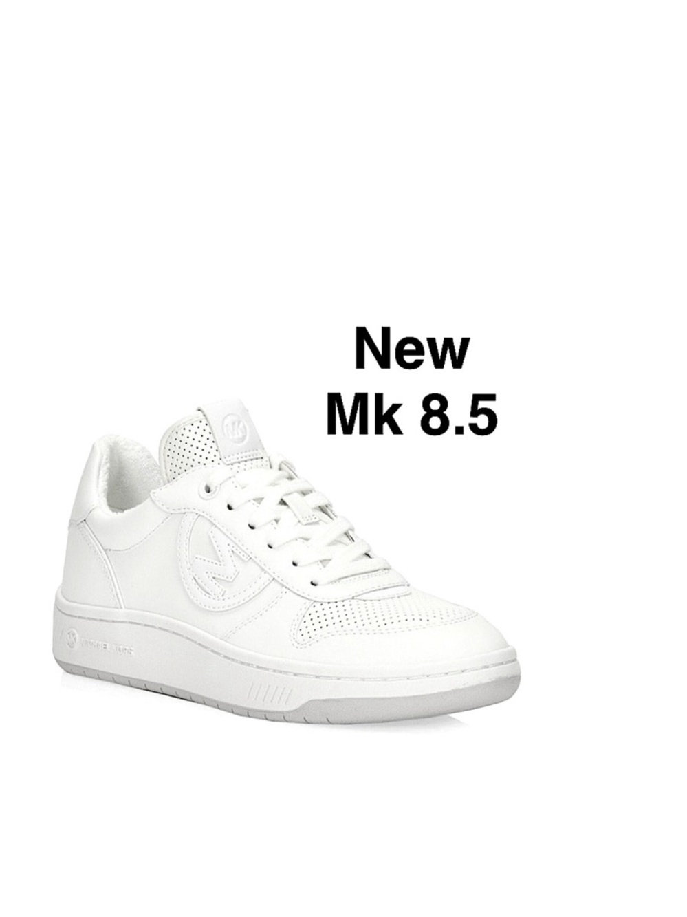 NEW MICHAEL MICHAEL KORS GERTIE LACE UP size 8.5 white in box ⭐️⭐️⭐️⭐️